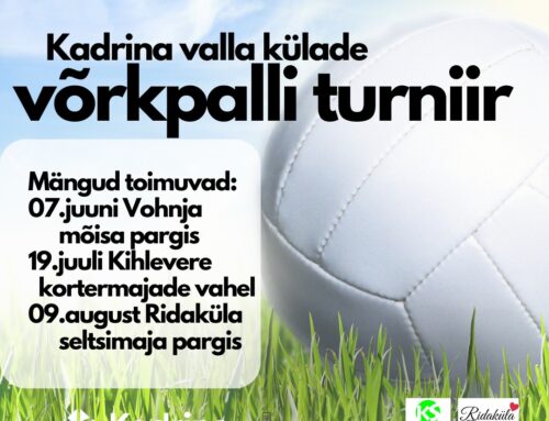 III Kadrina valla külade võrkpalli karikasari