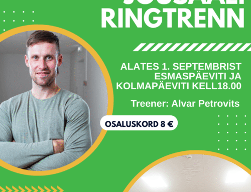 Jõusaali ringtrenni esmaspäeviti ja kolmapäeviti