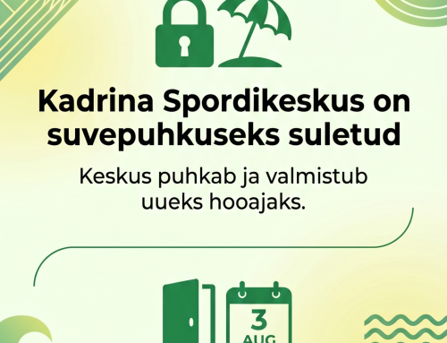 Kadrina Spordikeskus suvel